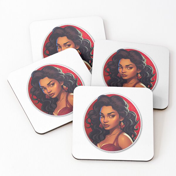 Item preview, Latina Queen Latina Princess Wearing Red designed and sold by PrincessJessieJ.