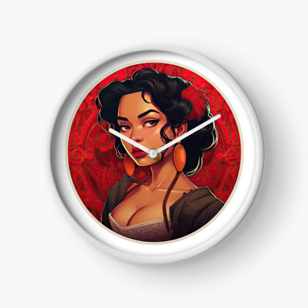 Item preview, Latina Queen Latina Princess Wearing Red designed and sold by PrincessJessieJ.