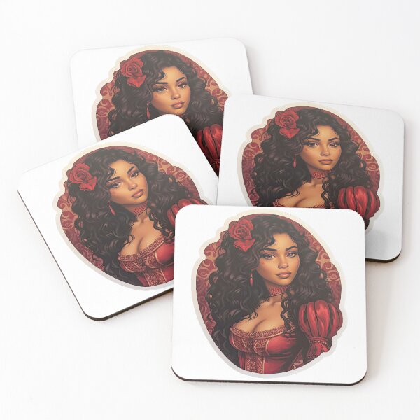 Item preview, Latina Queen Latina Princess Wearing Red designed and sold by PrincessJessieJ.