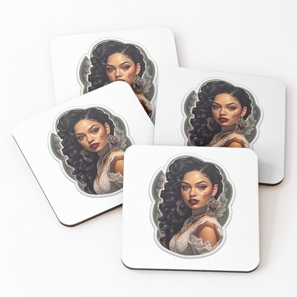 Item preview, Latina Queen Latina Princess Wearing White designed and sold by PrincessJessieJ.