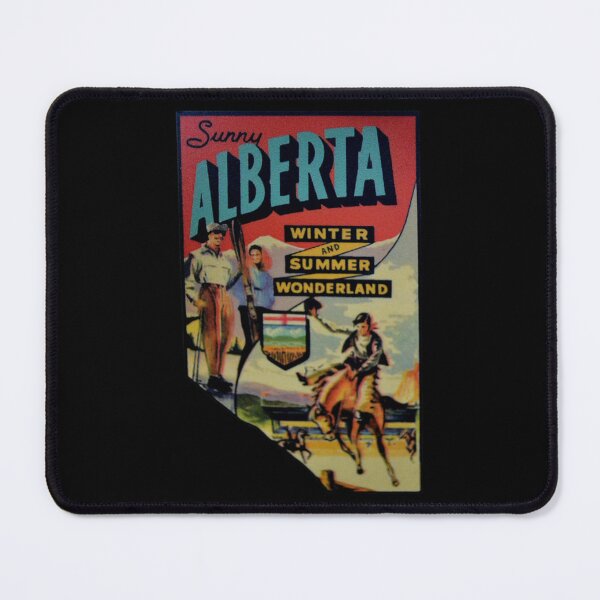 Item preview, Alberta AB Canada Vintage Travel Decal  designed and sold by DritiMaloy.