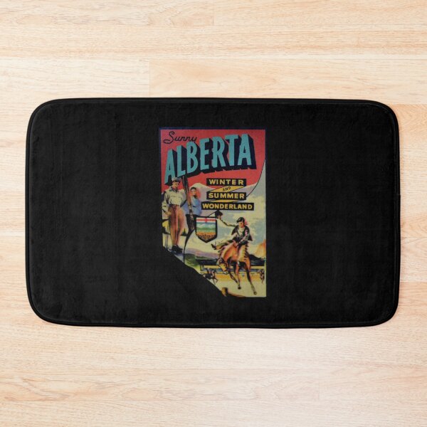 Item preview, Alberta AB Canada Vintage Travel Decal  designed and sold by DritiMaloy.