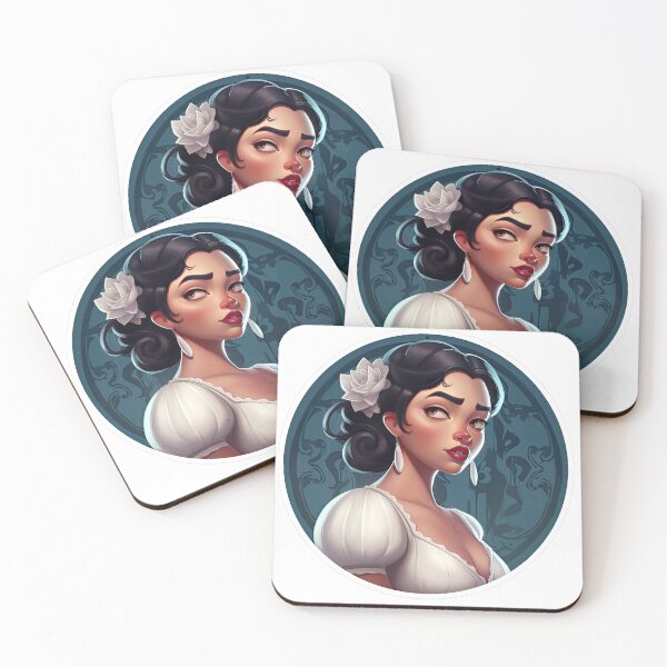 Item preview, Latina Queen Latina Princess Wearing White designed and sold by PrincessJessieJ.