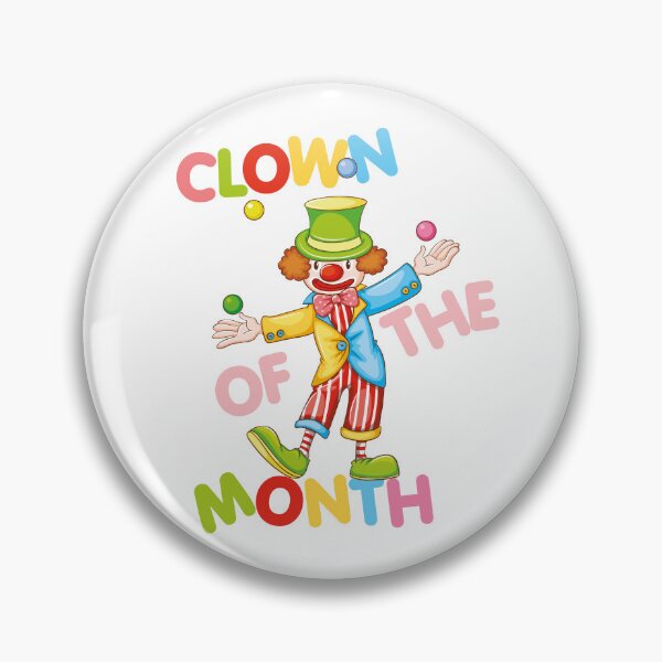 Item preview, Clown of the Month designed and sold by chipmuckdesignn.