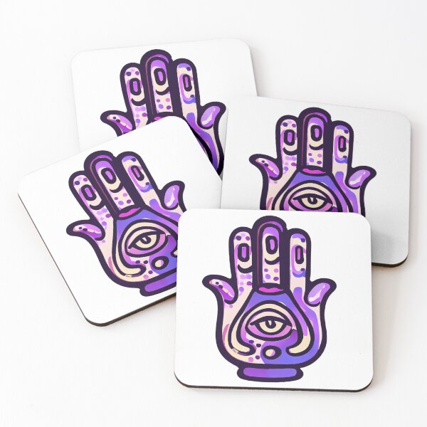 Item preview, Hamsa morado místico designed and sold by Liscar95.