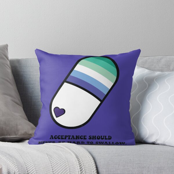 Item preview, Gay Pride Pill (black text) designed and sold by WatchersWanted.