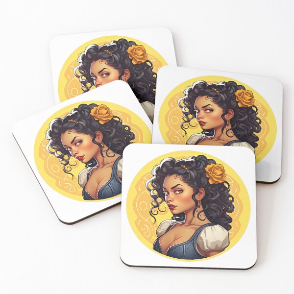 Item preview, Copy of Latina Queen Latina Princess with Yellow Flower designed and sold by PrincessJessieJ.