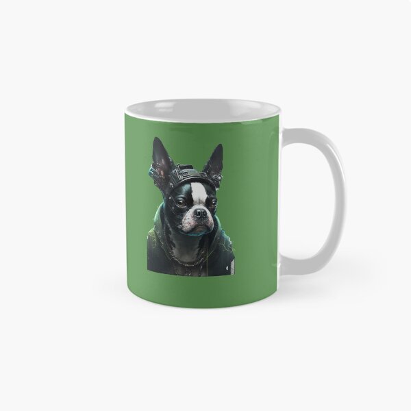 Aperçu de l'œuvre Chien Punk mignon futuriste créée et vendue par Tiptong.