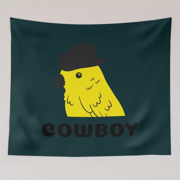Item preview, Cowboy Bird    designed and sold by DritiMaloy.