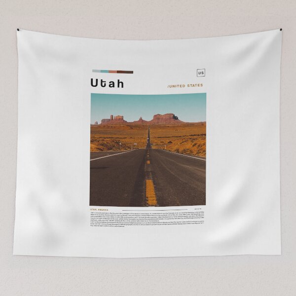 Item preview, Utah poster landscape designed and sold by paulrommer.