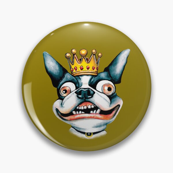 Item preview, The Wacky World of the Boston Terrier (S) designed and sold by SuritaBouwer.