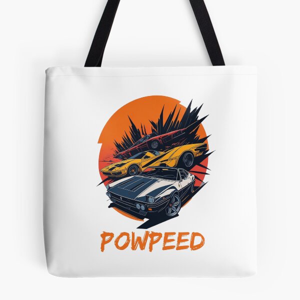 Item preview, Vintage Car Power and Speed - Retro Art Print designed and sold by Dream369.
