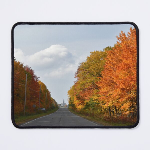 Item preview, The village road in the fall designed and sold by Claude Laprise.