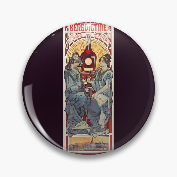 Item preview, BENEDICTINE LIQUEUR Alphonse Mucha   	 designed and sold by lzaevwzrxs60.