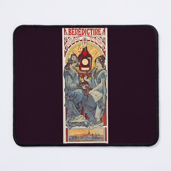 Item preview, BENEDICTINE LIQUEUR Alphonse Mucha   	 designed and sold by lzaevwzrxs60.