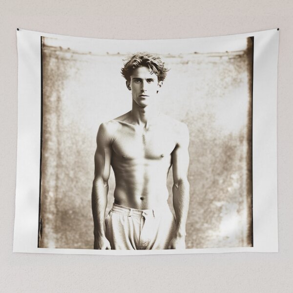Item preview, Handsome Young Vintage Sportsman designed and sold by Igor Zeiger.