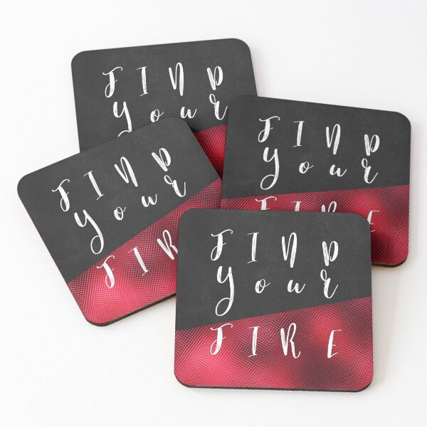 Item preview, Find Your Fire #motivation #quotes designed and sold by JBJart.