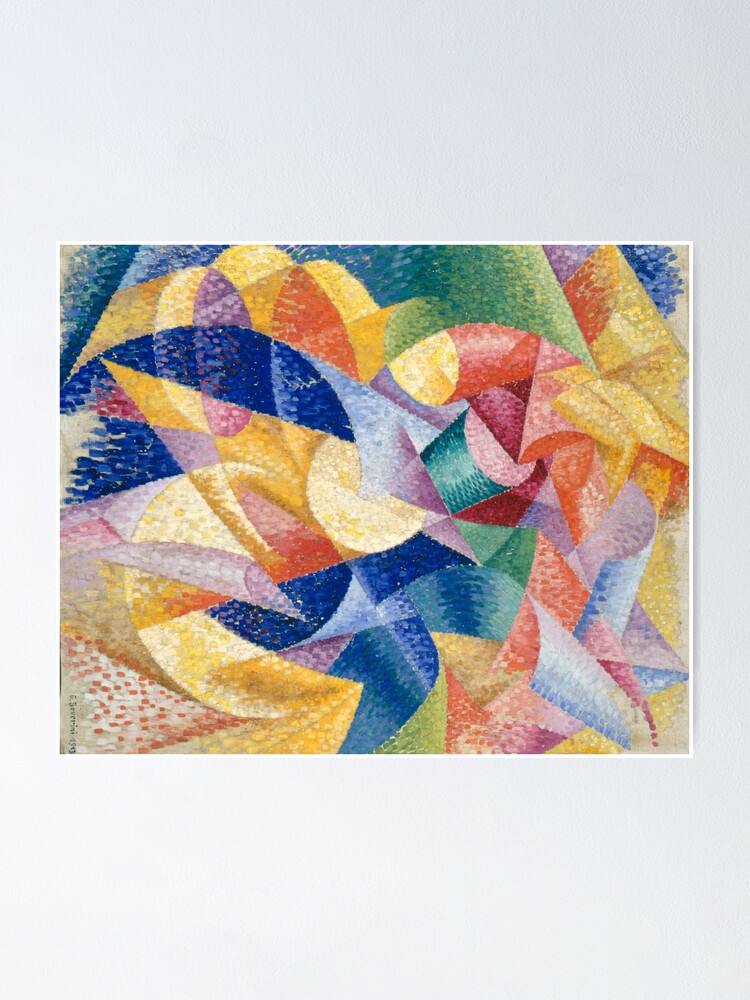 Alternate view of #Artist, #painter, #craftsman, #Gino #Severini, #futurism, #futurist, #art, #GinoSeverini Poster