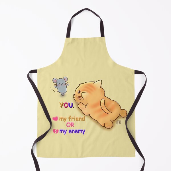 Item preview, Cat lover | mouse lover - You, my friend or my enemy designed and sold by FennyWijayaMomo.