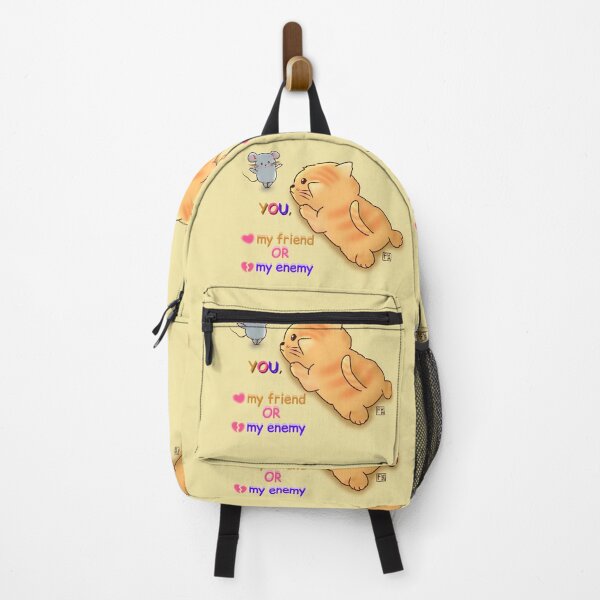 Item preview, Cat lover | mouse lover - You, my friend or my enemy designed and sold by FennyWijayaMomo.