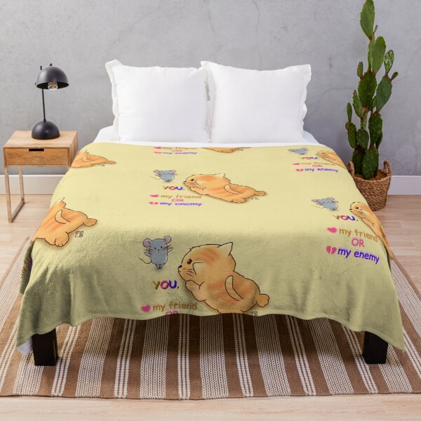 Item preview, Cat lover | mouse lover - You, my friend or my enemy designed and sold by FennyWijayaMomo.