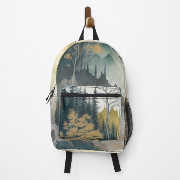 Item preview, Beautiful watercolor painting of natural landscape colorful digital art graphic design designed and sold by Meena-tta.