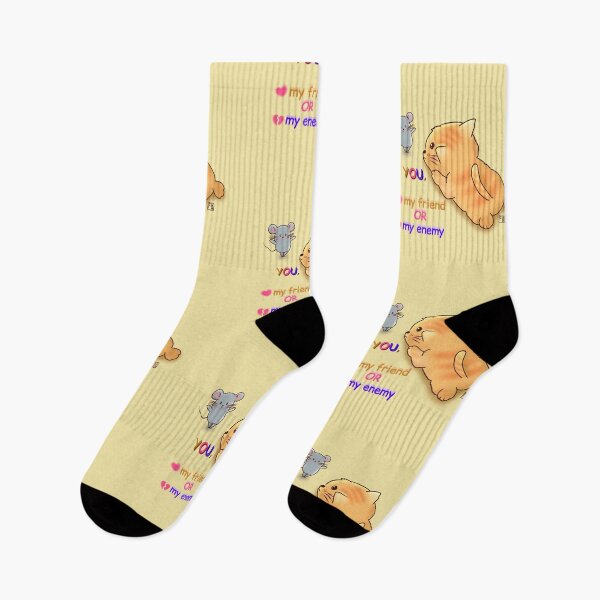 Item preview, Cat lover | mouse lover - You, my friend or my enemy designed and sold by FennyWijayaMomo.