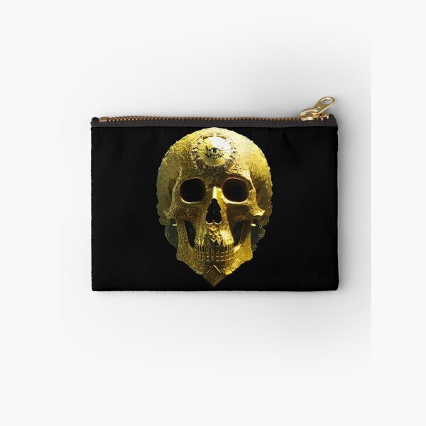 Item preview, Ornamented golden skull designed and sold by MadinaFatt.