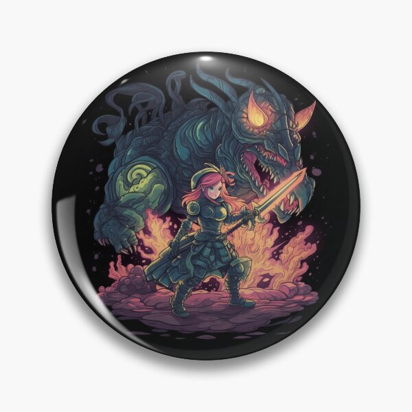 Item preview, Manga Warrior's Quest - Adorable Battles with Monsters designed and sold by Adam Arts.