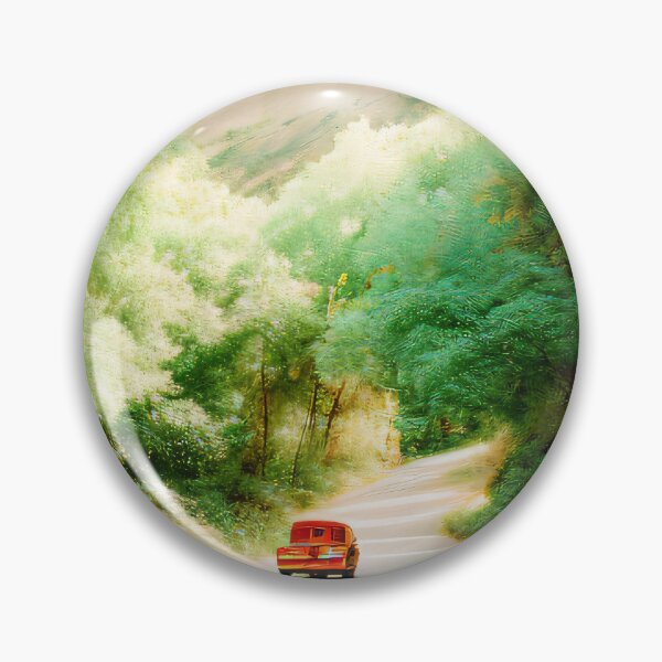Item preview,  Colorful abstract landscape || Digital art  designed and sold by CiceroSpin.