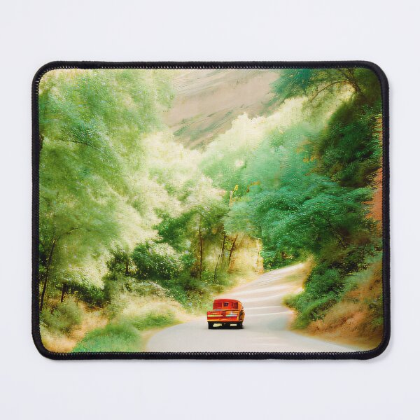 Item preview, Colorful abstract landscape || Digital art designed and sold by CiceroSpin.