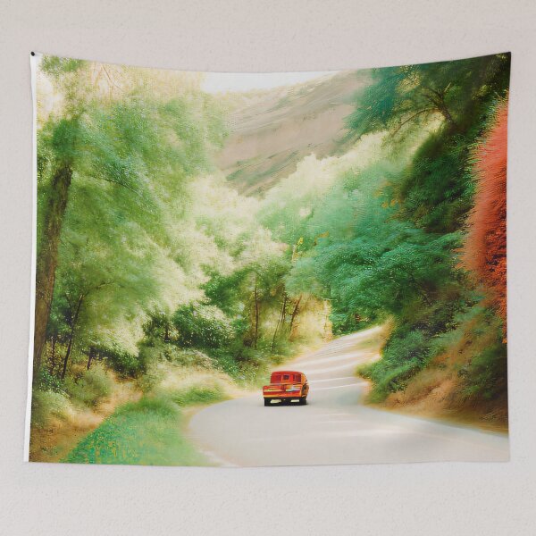 Item preview,  Colorful abstract landscape || Digital art  designed and sold by CiceroSpin.