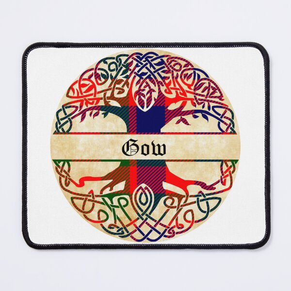 Item preview, Gow Tree of Life Clan Scottish Surname tartan designed and sold by BagTown Clans.