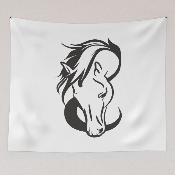 Item preview, Horse PORTRAIT designed and sold by Digikalle.