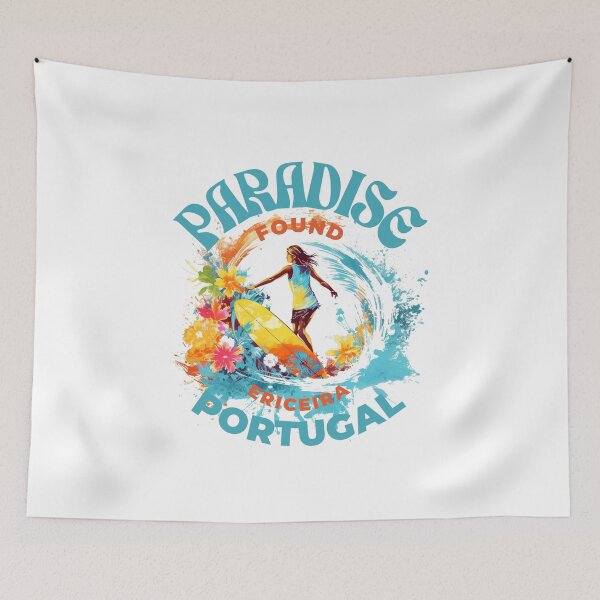 Item preview,  Ericeira, Portugal-Surfing the Big Waves designed and sold by PatriciaReyes.
