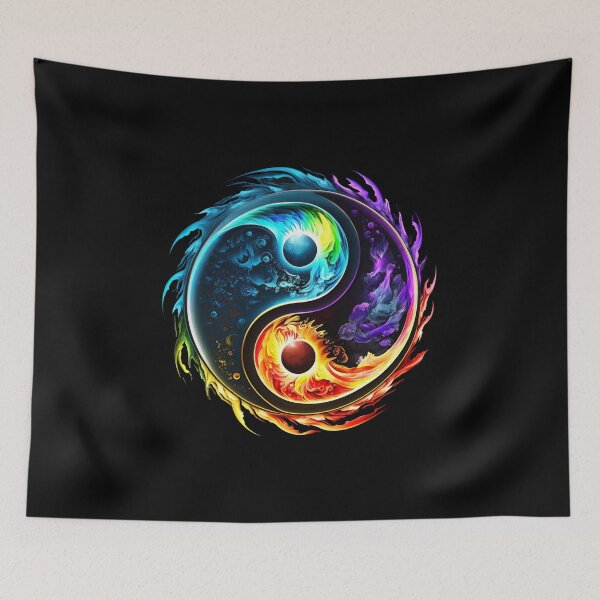 Item preview, Yin yang, symbol, elements, Tao, polarity, daoism designed and sold by nitty-gritty.
