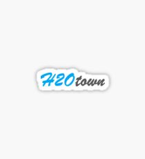 Watertown South Dakota H2O town Sticker