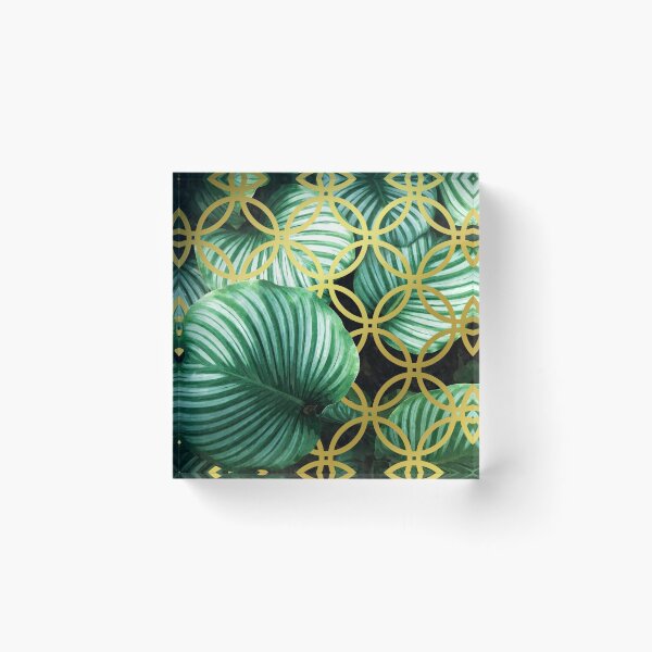 Item preview, Leaves Geometric Modern Illustration designed and sold by Alemi.