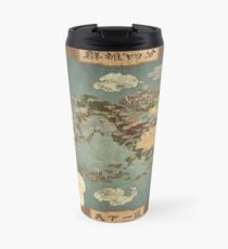 Avatar the Last Airbender Map Books 1-3 High Quality Travel Mug
