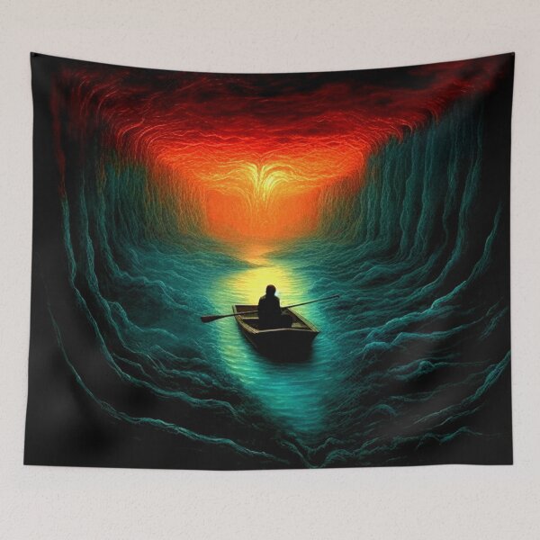 Item preview, Rowing into the Hellmouth  designed and sold by thepeatbog.