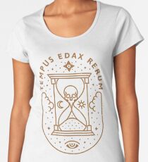 Tempus Edax Rerum Premium Rundhals-Shirt