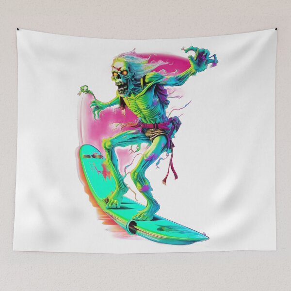 Item preview, Zombie surfer designed and sold by AyrDigitalArt.