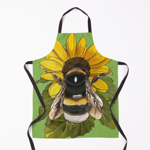 Item preview, Bumblebee on Flower by BeeFoxTree Lush Green designed and sold by BeeFoxTree.