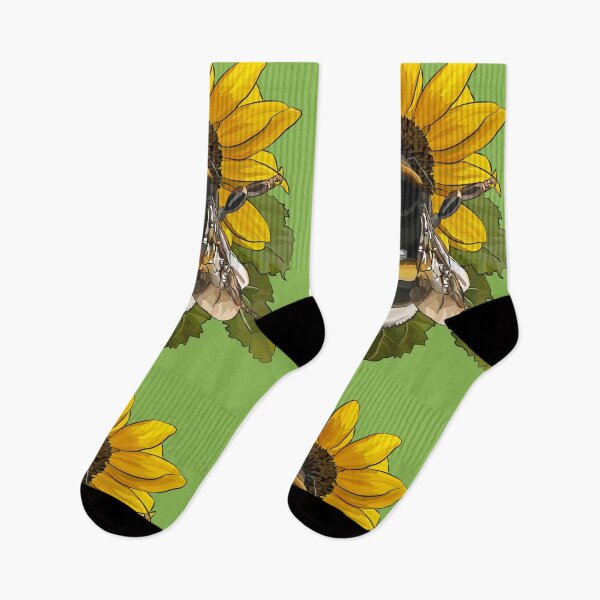 Item preview, Bumblebee on Flower by BeeFoxTree Lush Green designed and sold by BeeFoxTree.