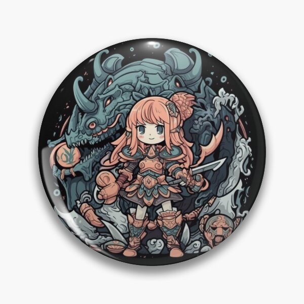 Item preview, Manga Warrior's Quest - Adorable Battles with Monsters designed and sold by Adam Arts.