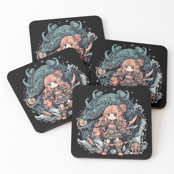 Item preview, Manga Warrior's Quest - Adorable Battles with Monsters designed and sold by Adam Arts.