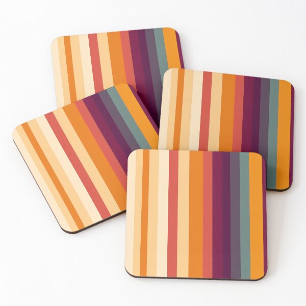Item preview, Vertical Retro Stripes Pattern designed and sold by Sturdust.