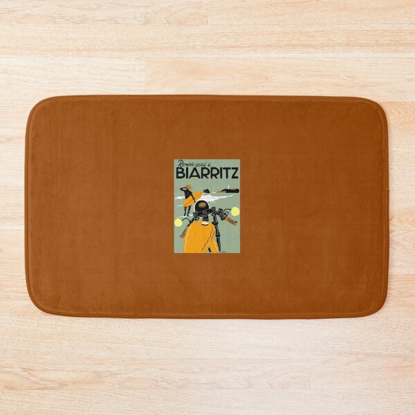 Item preview, BIARRITZ ; Vintage Travel Advertising Print   	 designed and sold by bkdblnzy32.