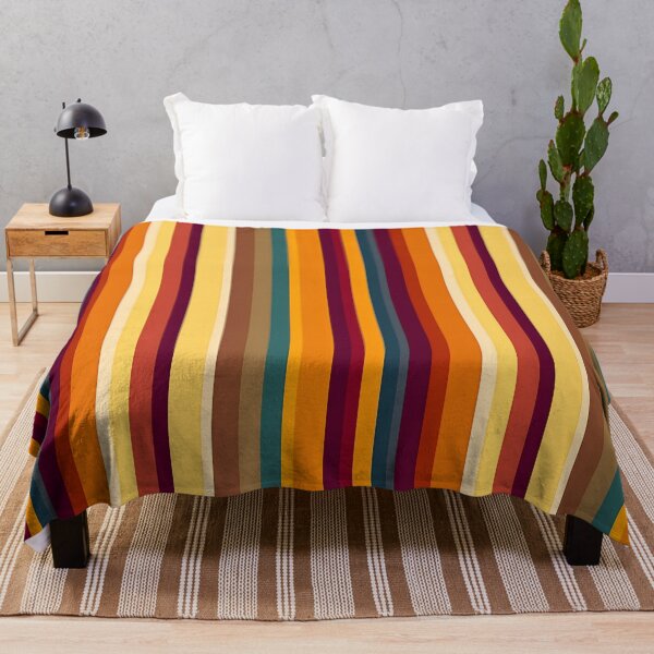 Item preview, Retro Vibrant Vertical Stripes Pattern designed and sold by Sturdust.