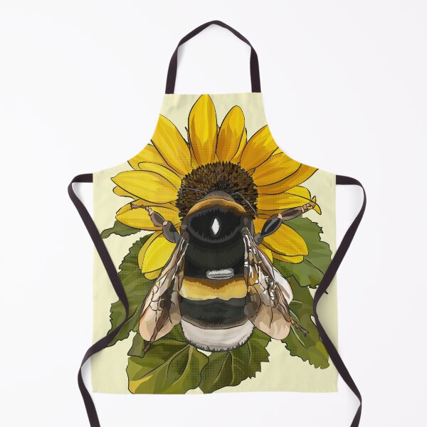 Item preview, Bumblebee on Flower by BeeFoxTree Spring yellow designed and sold by BeeFoxTree.